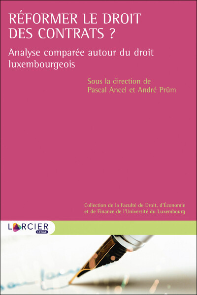 Réformer le droit des contrats ?