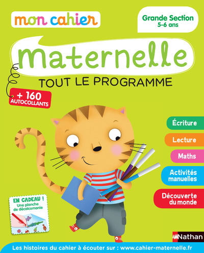 Mon Cahier Maternelle - Grande Section 5-6 Ans