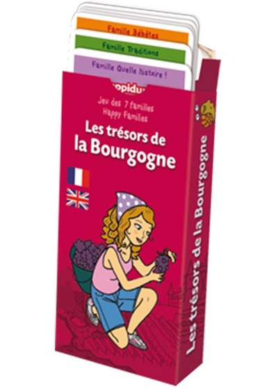 Les Trésors De La Bourgogne, Jeu De 7 Familles / Happy Families