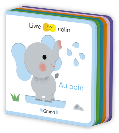 Livre câlin mini feutrine - Au bain