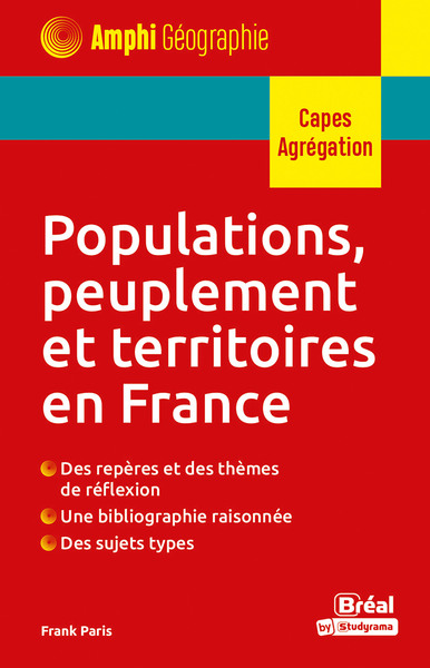 Populations, peuplement et territoires en France - Marie Crépin-Leblond