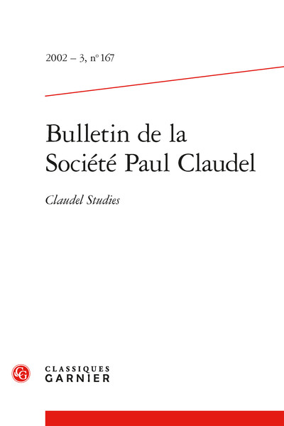 Bulletin de la Société Paul Claudel