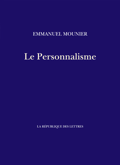 Le Personnalisme