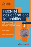 Fiscalité des opérations immobilières