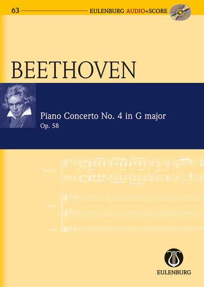 Concerto Pour Piano N° 4 En Sol Majeur, Op. 58. Piano And Orchestra. Partition D'Étude. - Ludwig Van Beethoven