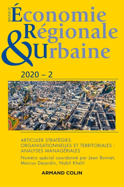 Revue d'économie régionale et urbaine N° 2/2020 Volume 2