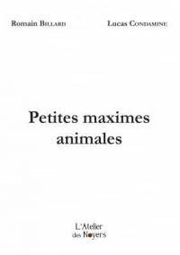 Petites maximes animales