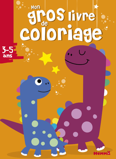 Mon gros livre de coloriage (Dinosaures) (3-5 ans)