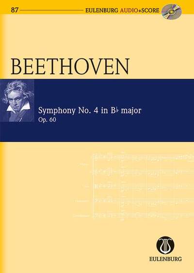 Symphonie No. 4  Si Bémol Majeur, Op. 60. Orchestra. Partition D'Étude.