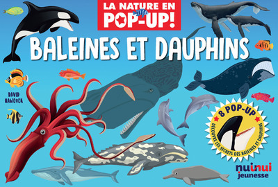 La nature en pop-up - Baleines et dauphins - David Hawcock