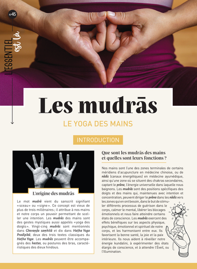 Les mudras - Céleste Gustin