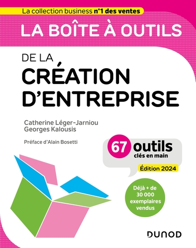 La boîte à outils de la Création d'entreprise 2024 - Catherine Léger-Jarniou