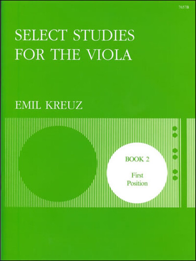 Kreuz, Emil: Select Studies. Book 2 - Viola