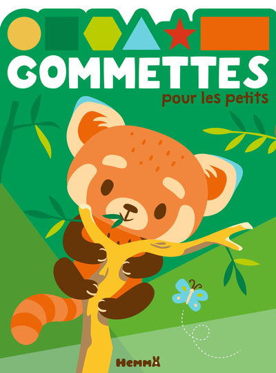 Gommettes pour les petits (Panda roux)