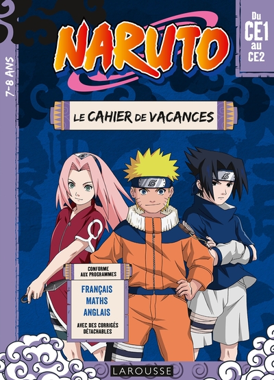 Naruto - Cahier De Vacances  Du Ce1 Au Ce2