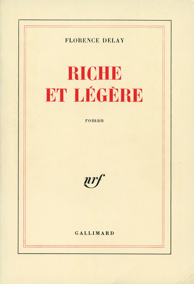 Riche et légère