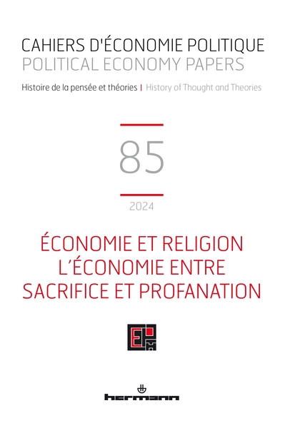 Cahiers d'économie politique N° 85 Volume 85