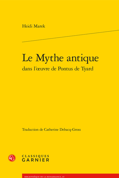 Le Mythe antique