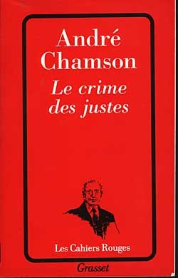 Le crime des justes