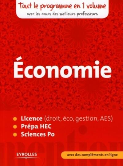 Mention Economie, Licence (Droit, Éco, Gestion, Aes), Prépa Hec, Sciences Po