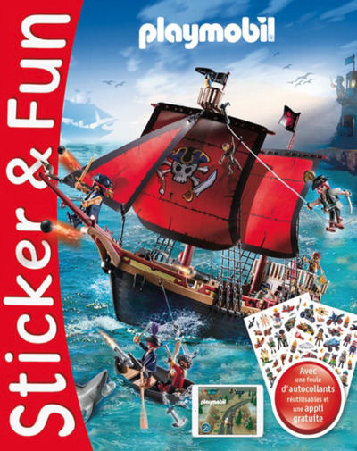 Playmobil Pirates Sticker And Fun - 2 En 1