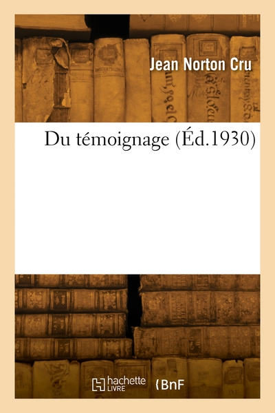 Du témoignage