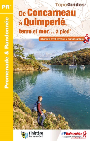 De Concarneau À Quimperlé, Terre Et Mer... À Pied, Réf. P297 - Collectif