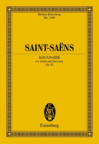 Eulenburg Miniature Scores Volume 83 - Camille Saint-Saëns