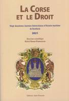 La Corse et le droit