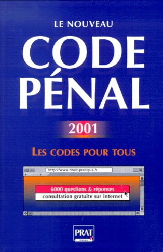 Le nouveau code pénal 2001