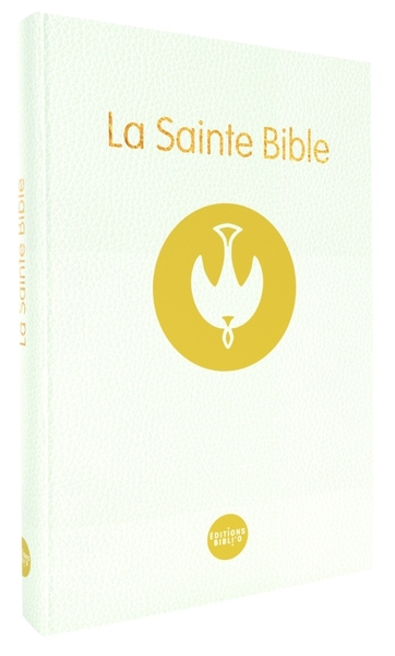 Sainte Bible, Colombe, Blanche, Rigide