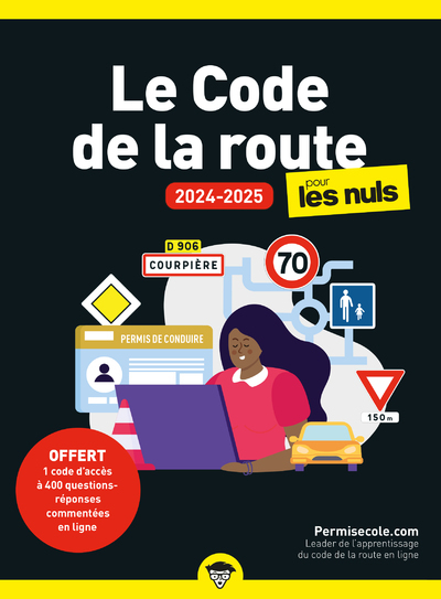 Le Code de la route 2024-2025 poche pour les Nuls - Permisecole.com