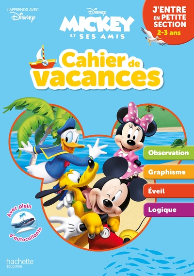 Disney - Mickey - J'entre en Petite Section - Cahier de vacances 2024 - Collectif Disney