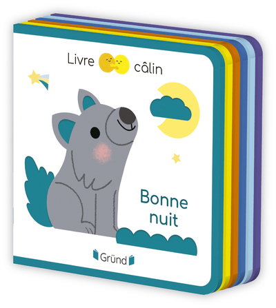 Livre câlin mini feutrine - Bonne nuit