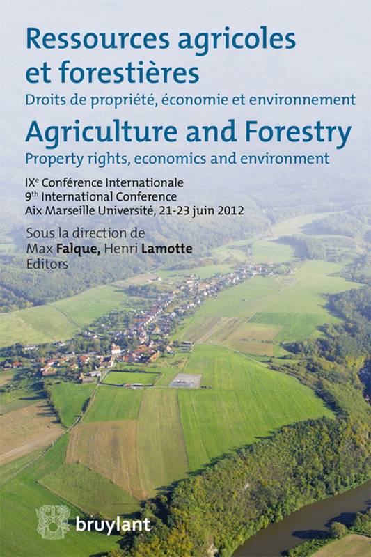Ressources agricoles et forestières/Agriculture and Forestry