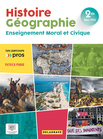 Les Parcours Pros - Histoire Géographie EMC 2de Bac Pro (2023) - Pochette élève - Sébastien Bépoix, Pascal  Coulomb, Lucrezia Falchi, Stéphanie Franqueville, Damien Giustiniani, Céline Jeandel, Marjorie Tonnelier, France  Weinmann