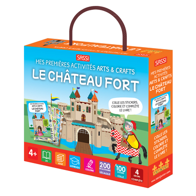 Mes premières activités arts & crafts. Le château fort