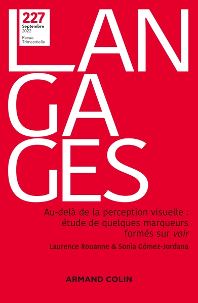 Langages N° 227, 3/2022 Volume 2022