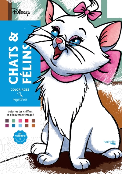 Coloriages mystères Disney - Chats et félins - Alexandre Karam