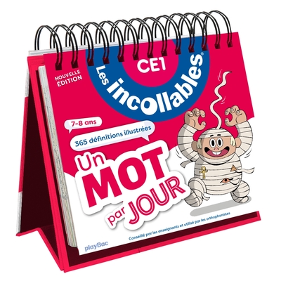 Les incollables - Un mot par jour - CE1 7/8 ans - édition 2024