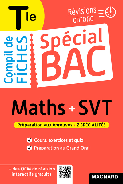 Spécial Bac Compil de Fiches Maths-SVT Tle Bac 2025 - Vito Punta, Coraline Madec