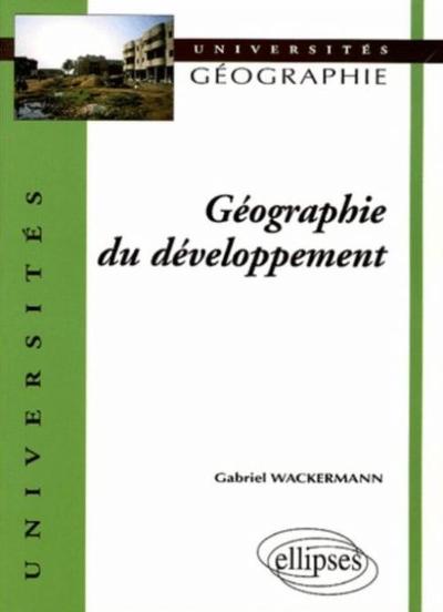 Geographie Du Developpement