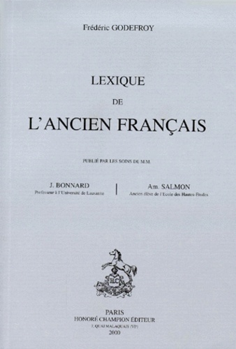 Lexique de l'ancien français