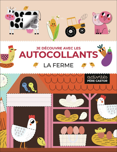 Je découvre avec les autocollants - La ferme