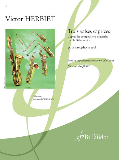 Trois Valses Caprices - D'Apres Les Compositions Originales Du Dr Amiot - Edition Bilingue