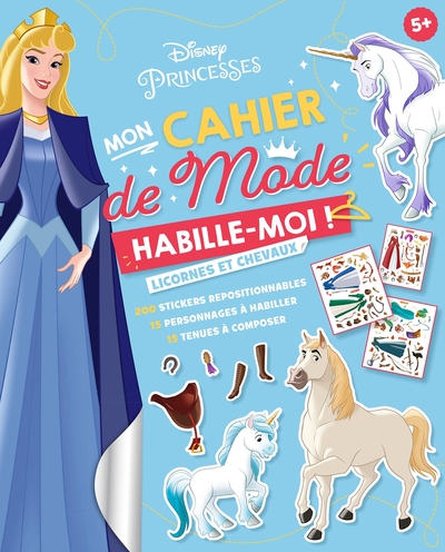 DISNEY PRINCESSES - Habille-moi ! - Licornes et chevaux