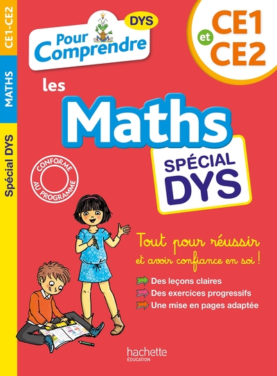 Pour Comprendre Maths CE1-CE2 - Spécial DYS (dyslexie) et difficultés d'apprentissage - Pierre Brémont