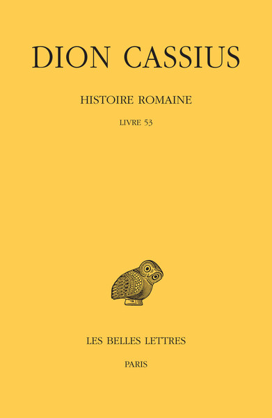 Histoire romaine. Volume 53