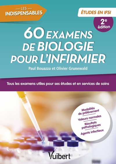 60 examens de biologie pour l'infirmier