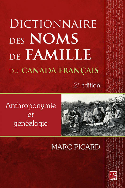 Dictionnaire des noms de famille du Canada français